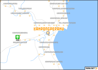 map of Kampong Peramu