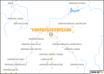 map of Kampong Perangkap