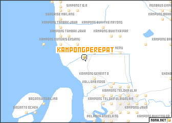 map of Kampong Perepat