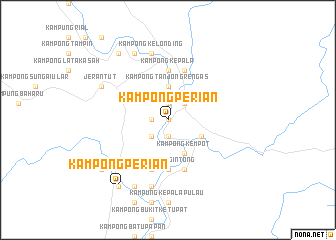 map of Kampong Perian