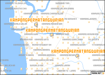 map of Kampong Permatang Durian