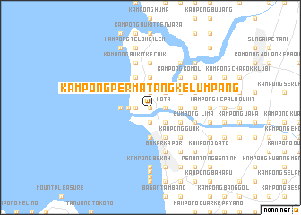 map of Kampong Permatang Kelumpang