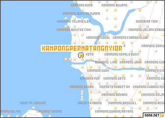 map of Kampong Permatang Nyior