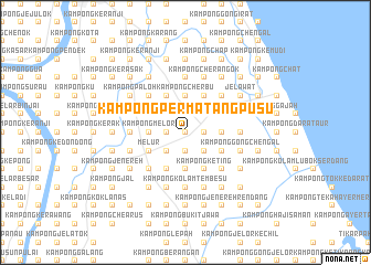 map of Kampong Permatang Pusu