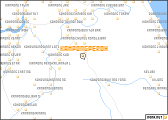 map of Kampong Peroh