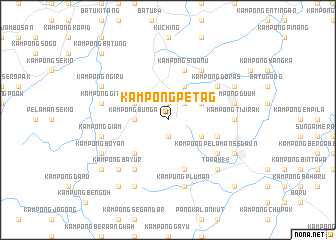 map of Kampong Petag