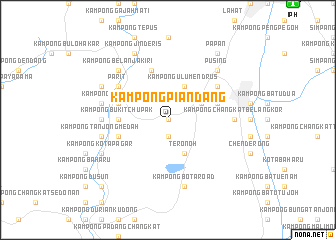 map of Kampong Piandang