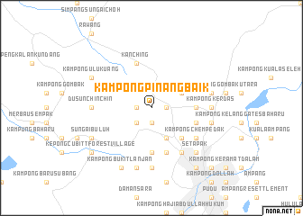 map of Kampong Pinang Baik