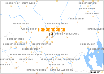 map of Kampong Poga