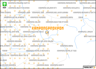map of Kampong Prok Pom