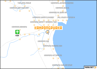 map of Kampong Puaka