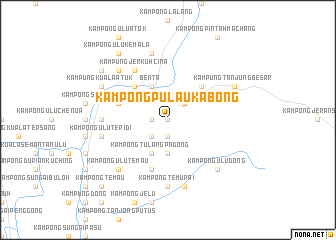 map of Kampong Pulau Kabong