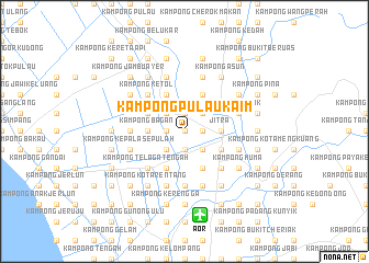 map of Kampong Pulau Kaim