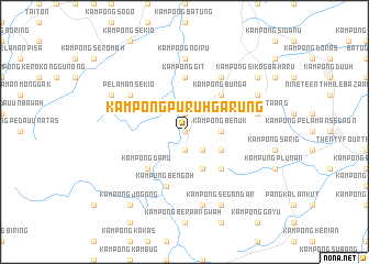 map of Kampong Puruh Garung