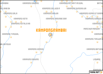 map of Kampong Rambai
