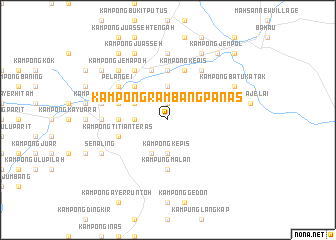 map of Kampong Rambang Panas