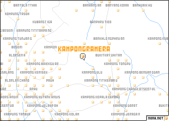 map of Kampong Ramera