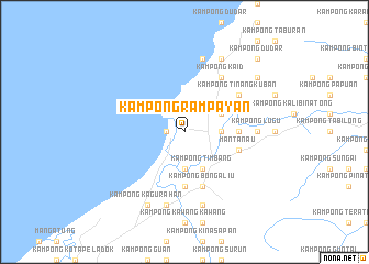 map of Kampong Rampayan