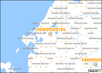 map of Kampong Ratau