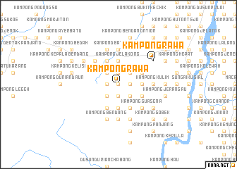 map of Kampong Rawa