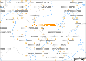 map of Kampong Rayang