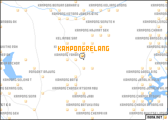 map of Kampong Relang