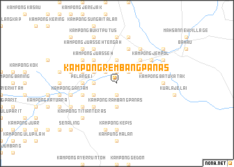 map of Kampong Rembang Panas