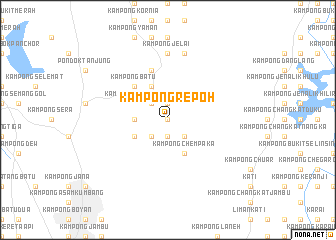 map of Kampong Repoh