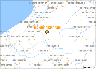 map of Kampong Rosok