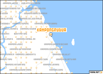 map of Kampong Ru Dua