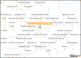 map of Kampong Runguh