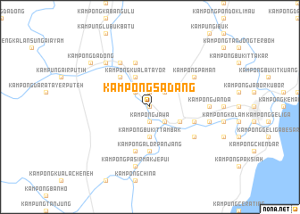 map of Kampong Sadang