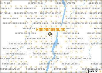 map of Kampong Salak