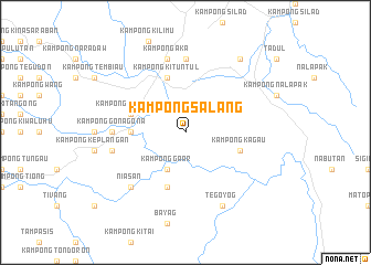 map of Kampong Salang