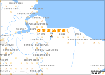 map of Kampong Sambir