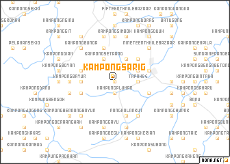 map of Kampong Sarig