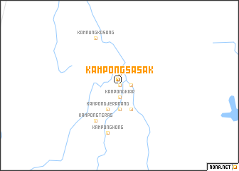 map of Kampong Sasak