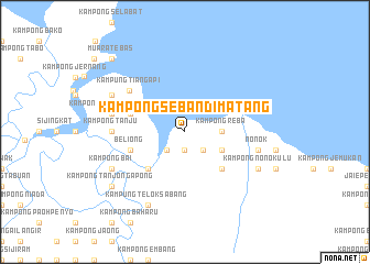 map of Kampong Sebandi Matang