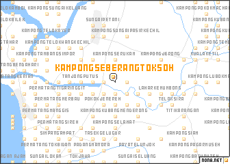 map of Kampong Seberang Tok Soh