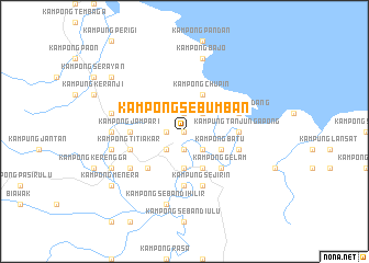 map of Kampong Sebumban