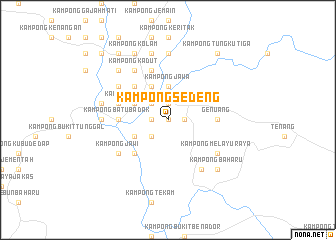 map of Kampong Sedeng