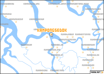 map of Kampong Sedok