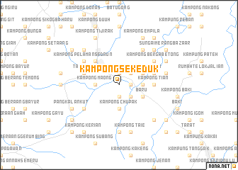 map of Kampong Sekeduk