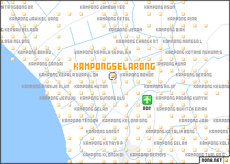 map of Kampong Selarong