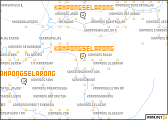 map of Kampong Selarong
