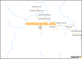 map of Kampong Semeliang