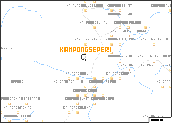 map of Kampong Seperi