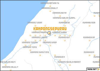 map of Kampong Sepurau