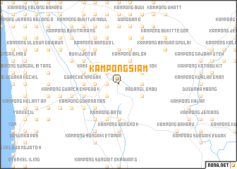 map of Kampong Siam