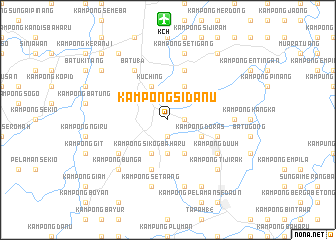 map of Kampong Sidanu
